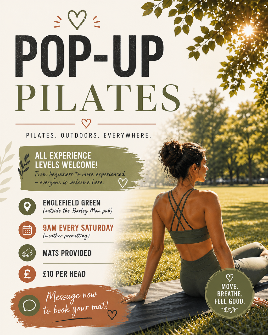 Pop-Up Pilates