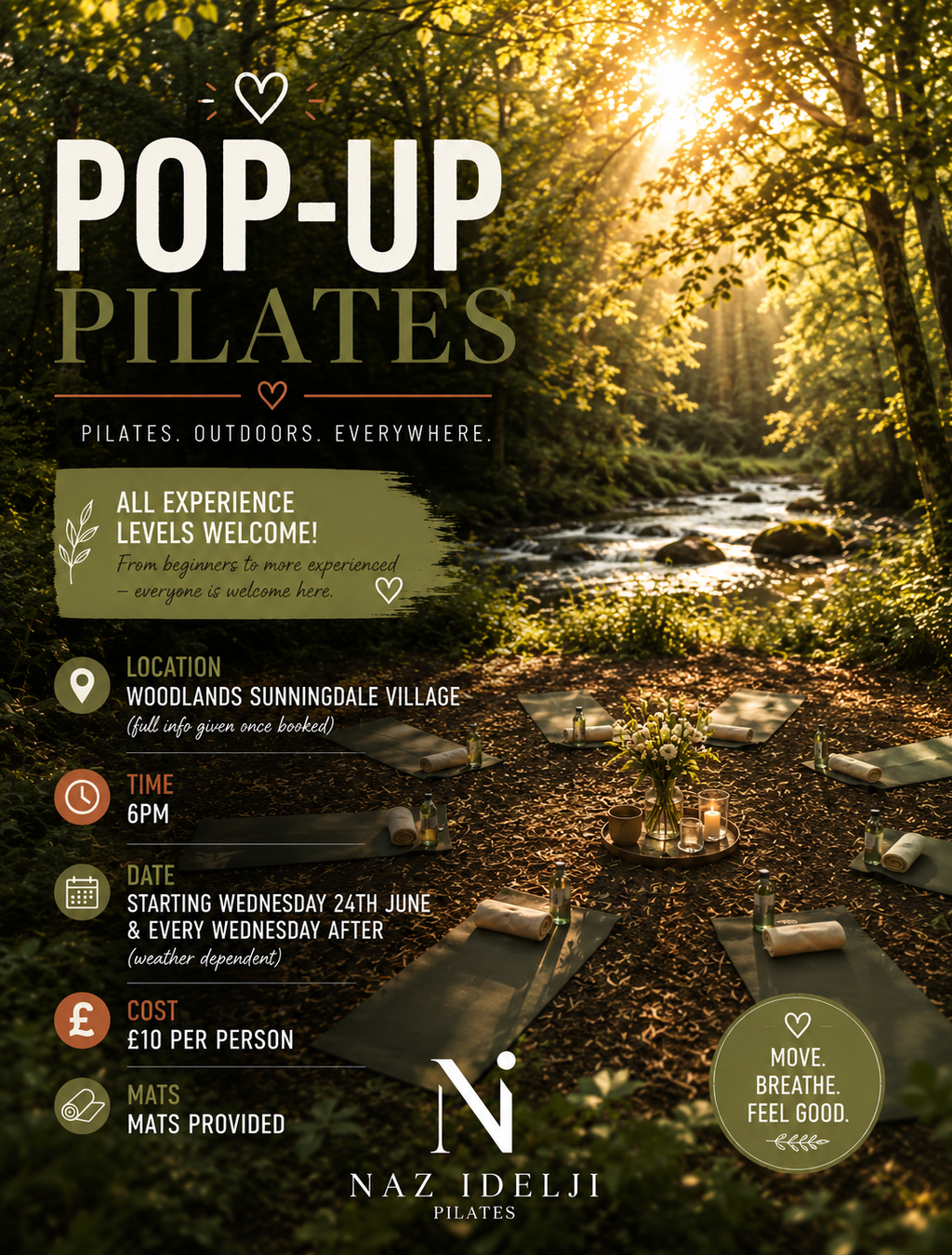 Pop-Up Pilates Sunningdale Village